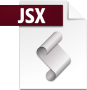 L'icona di un file .jsx 