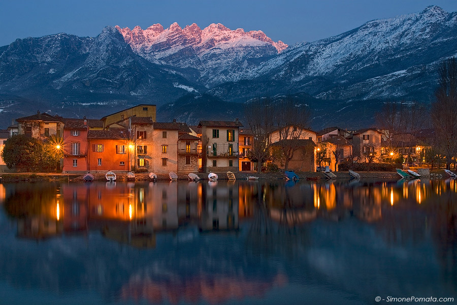 Pescarenico, un villaggio nella natura