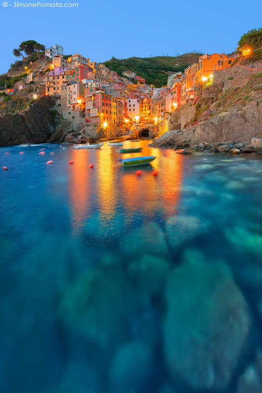 Riomaggiore - Grande spazio al paesaggio naturale