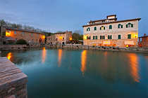 Reflections in Bagno Vignoni